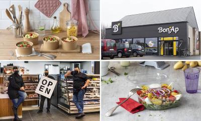 Collage van nieuwe producten en winkels in 2020