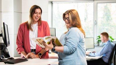 Medewerkers op kantoor