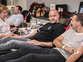 Bloeddonatie bij Meat&More