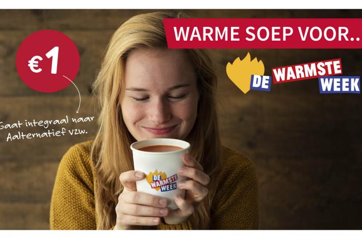 de warmste week Meat&More warme soep Aalternatief vzw