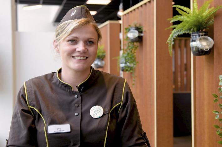 Zoé, assistent-chef-beenhouwer bij Bon'Ap